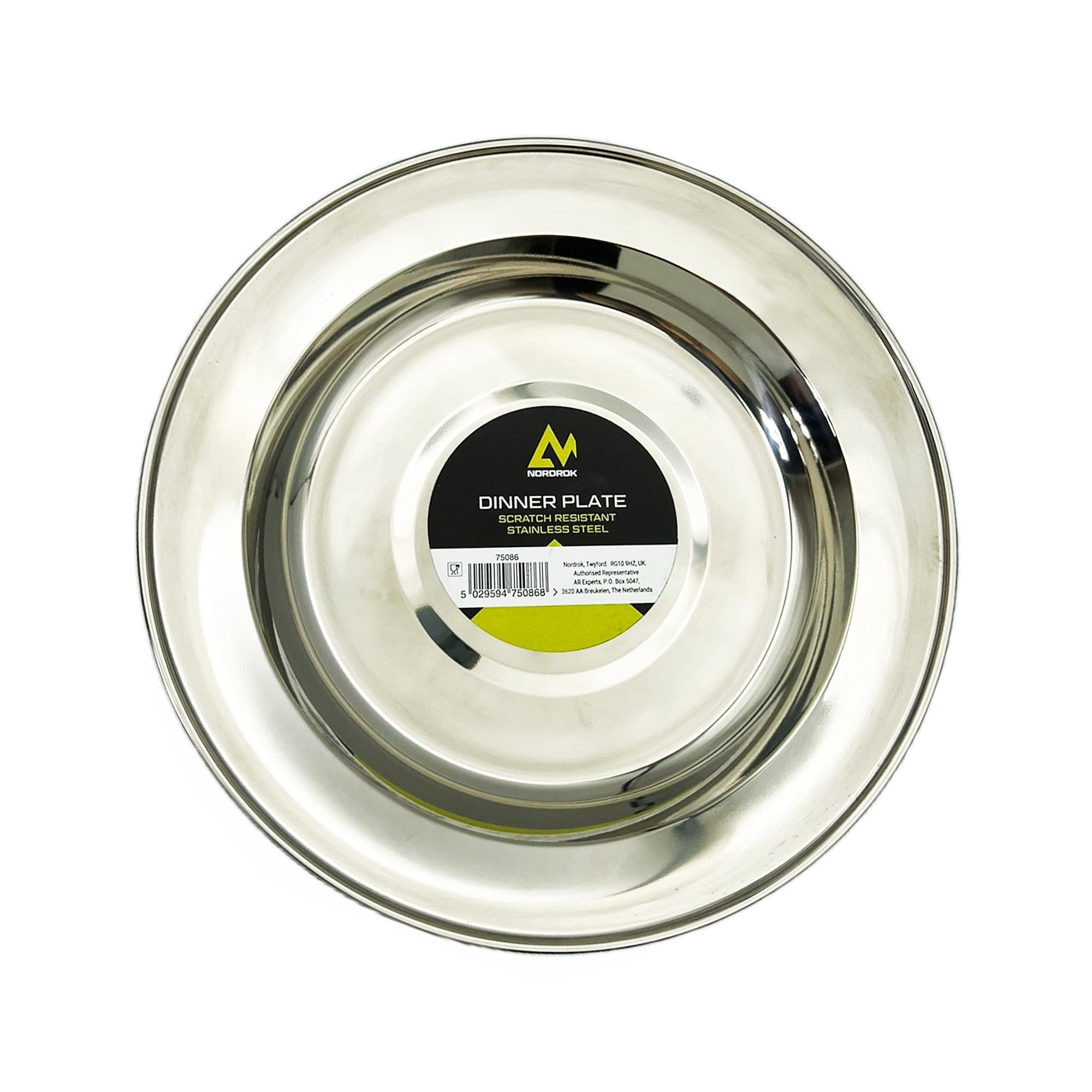 Stainless Steel Dinner Plate