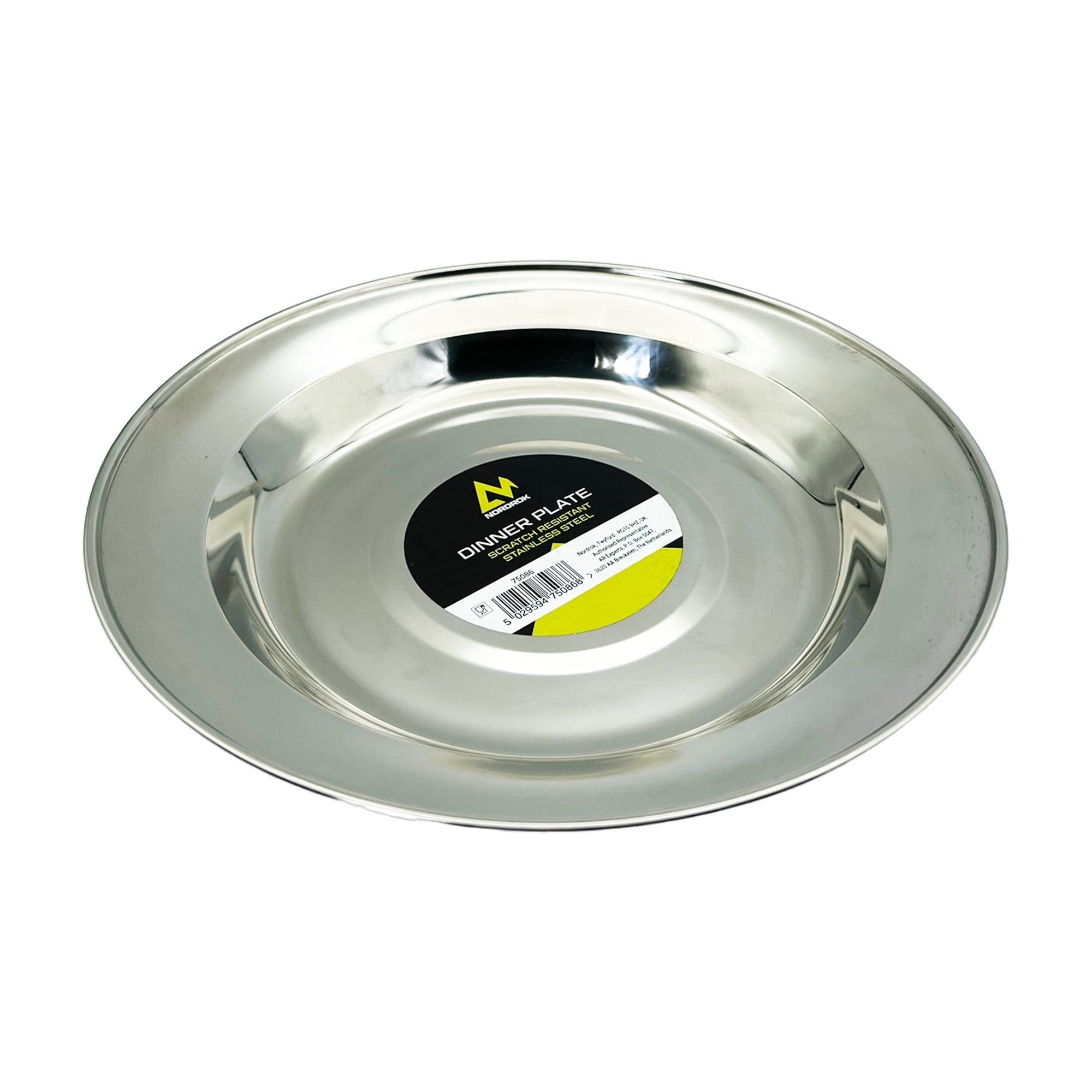 Stainless Steel Dinner Plate - Image 4