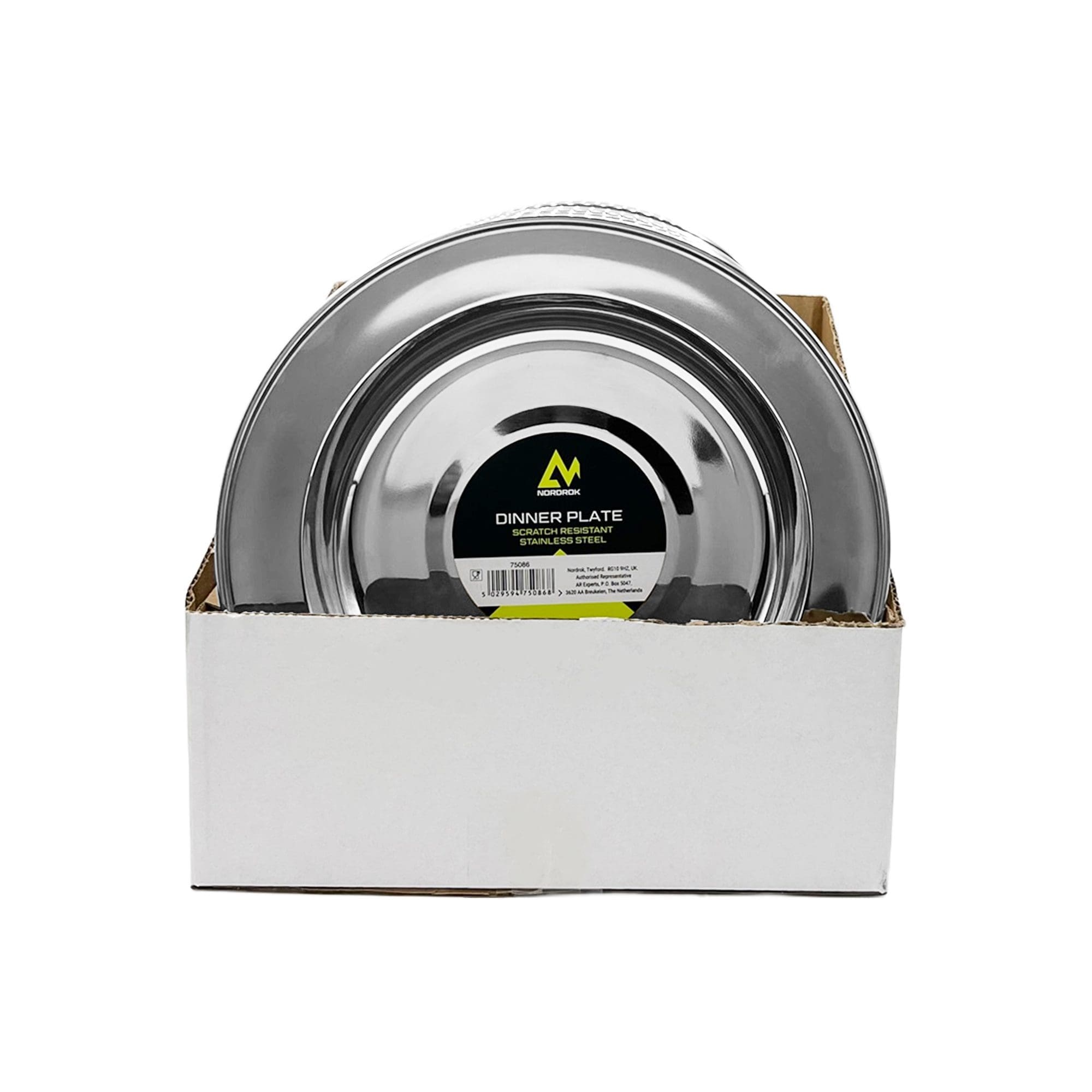 Stainless Steel Dinner Plate - Image 5