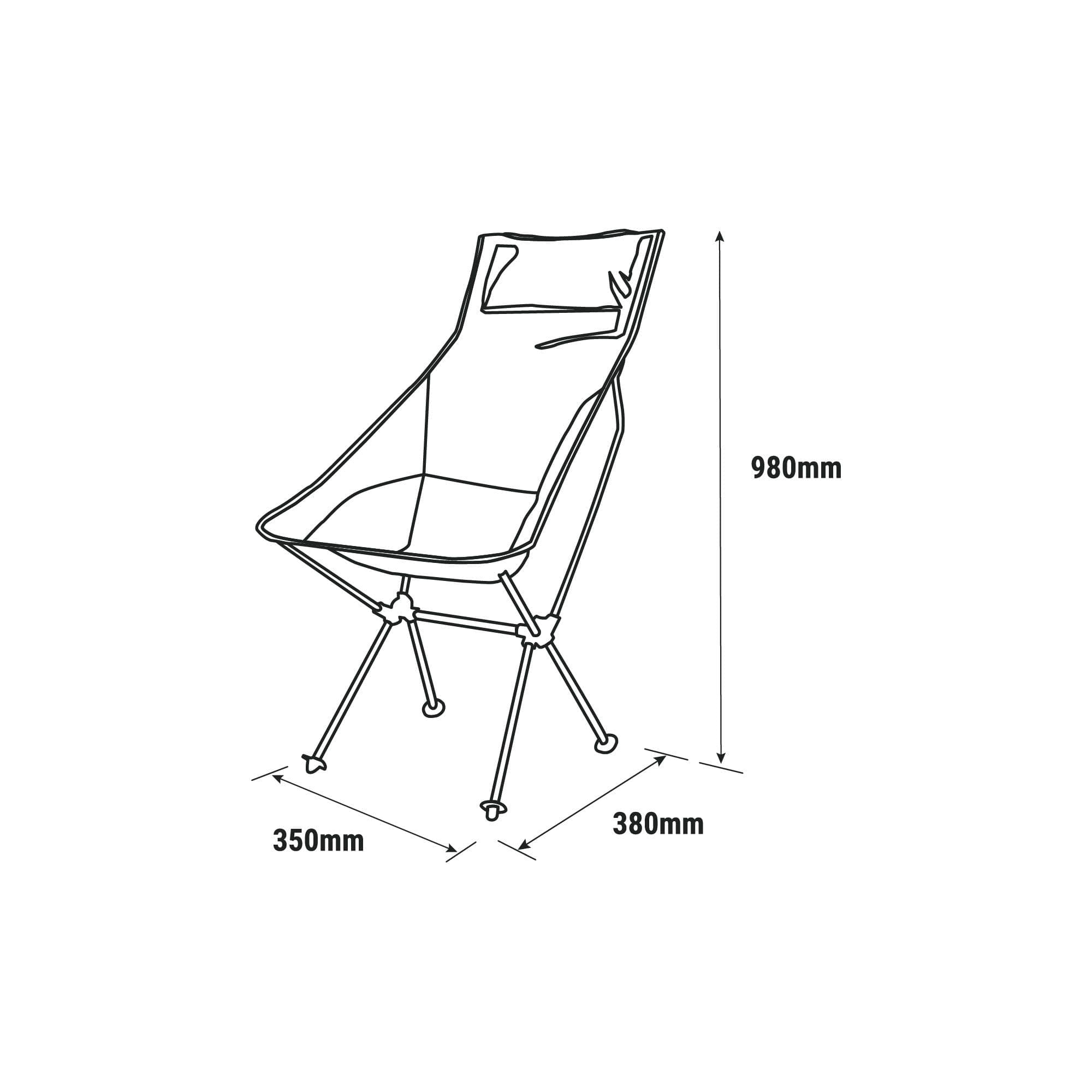 X-Lite Folding Compact Chair - Image 2
