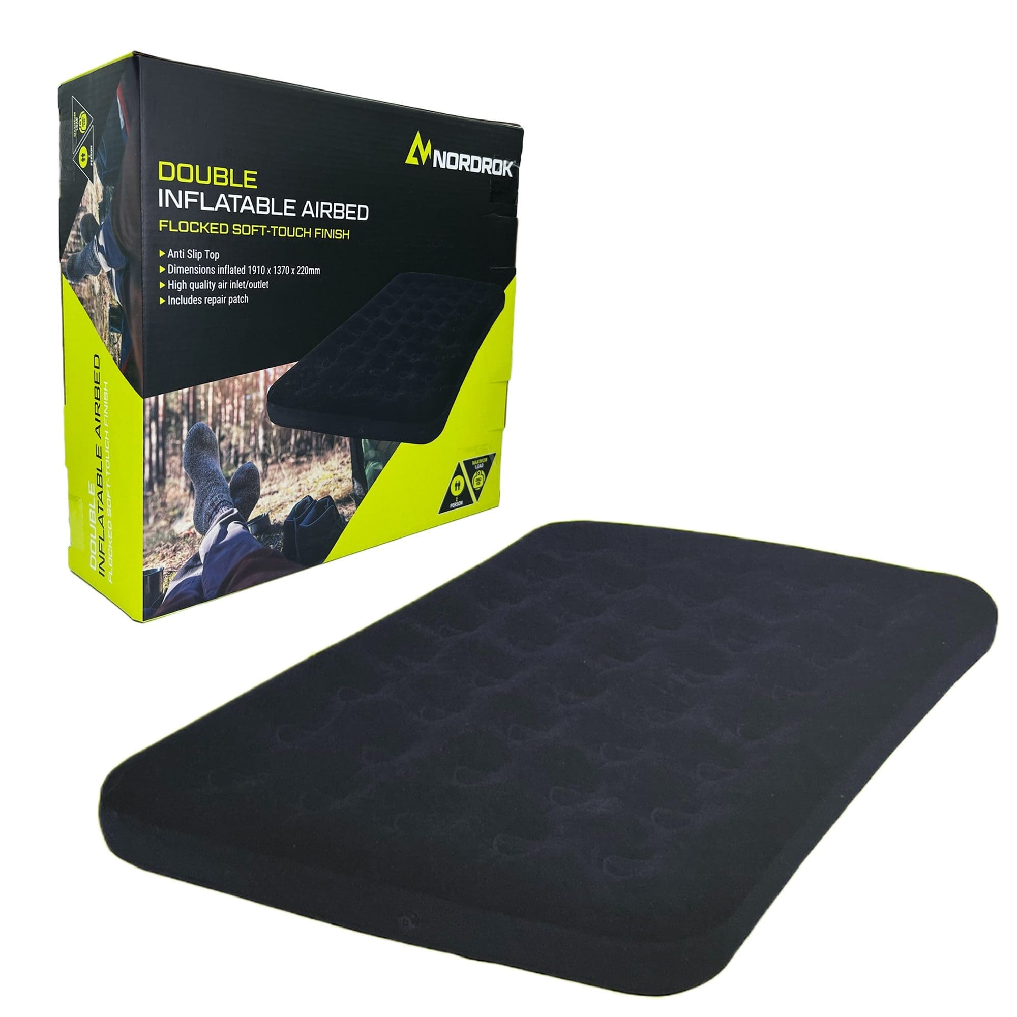 Double Flocked Inflatable Airbed